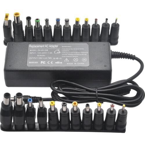 19V 4.74A 90W Universal Laptop Power Adapter Charger for Lenovo Asus Acer Dell HP Samsung Toshiba Laptop with 23 Connectors