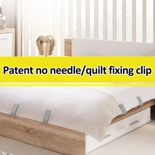 1/6pcs Bed Sheet Clips Non-Slip Fitted Quilt Sheet Holder Clip Bed Sheet Grippers Clip Set Socks Mattress Fasten Fixator Holder