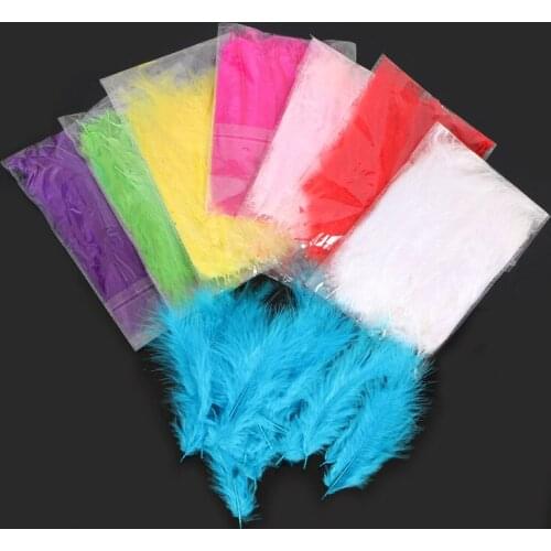 10 Bags/lot Nature Feather Balloon Accessories Wedding Birthday Party Clear Bubble Decor Supplies Clear Balloon Feather