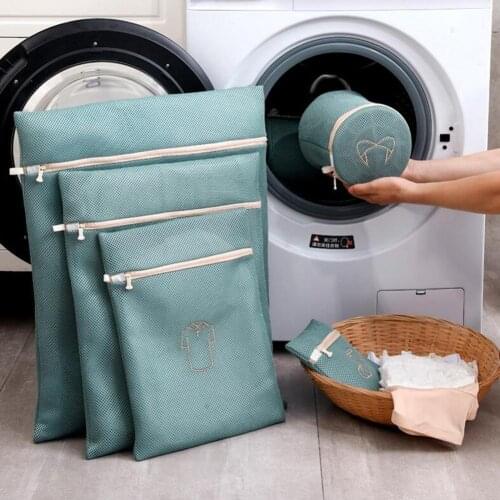 6Pcs/Set Laundry Bags Large Capacity Multi-purpose Anti-deform Machine Washing Mesh Net Bag Set for Home