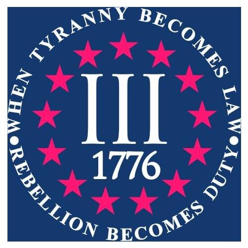 90X150cm when tyranny becomes law rebellion becomes duty flag