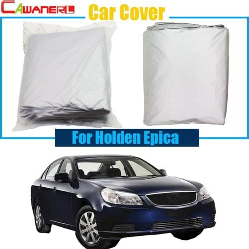Cawanerl Car Cover Auto Outdoor Anti UV Sun Rain Snow Preventing Protector Cover Sun Shade Dustproof For Holden Epica