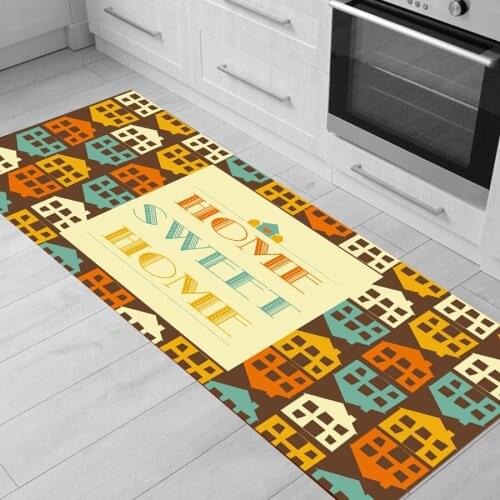 Long Kitchen Mat Bath Carpet Floor Mat Home Entrance Doormat Tapete Absorbent Bedroom Living Room Floor Mats Modern Kitchen Rug