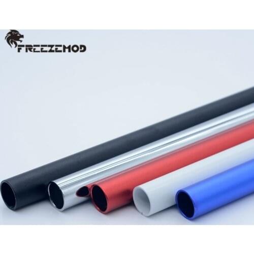 FREEZEMOD computer pc water cooler metal tube 14mm aluminum alloy multi color sandblasted anode. SLYG-L14