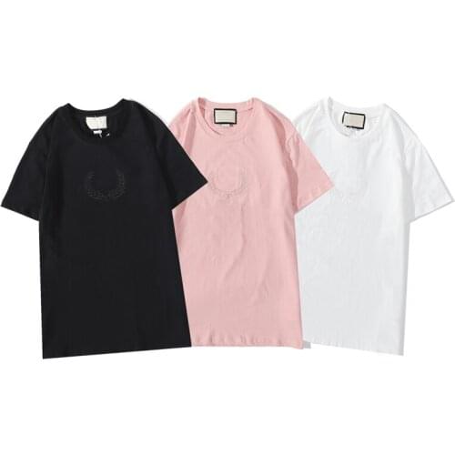 Summer Fashion Shirt Letter Graphic T Shirt Women Tops Base O-Neck Black Tees Sweet Girls T-shirt Casual Tee Streetwear