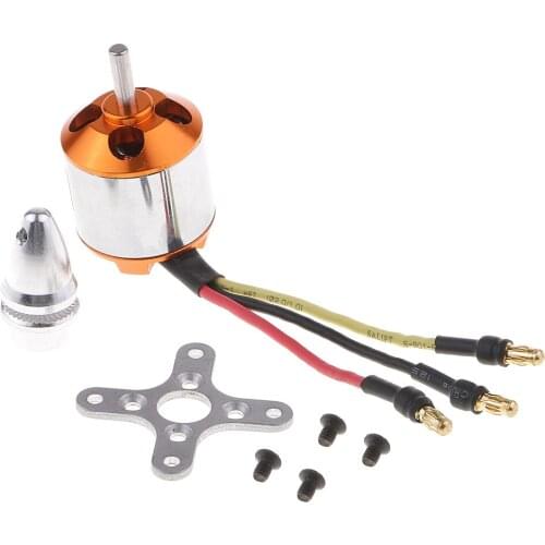 Metal A2217 1100KV Brushless Motor for Fixed Wing UAV 10'' Propeller 1060