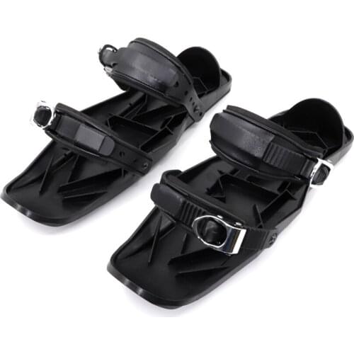 Mini Ski Skates Portable Skiing Snow Shoes For Snow The Short Skiboard Snowblades High Quality Adjustable Bindings for Women Men