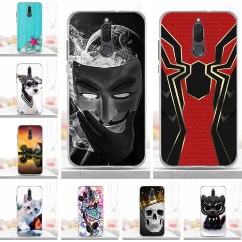 Soft Silicone Case for Huawei Mate 10 Lite Case Cute Printing Drawing Soft TPU Phone Cases Cover For Huawei Mate 10 Lite Coque