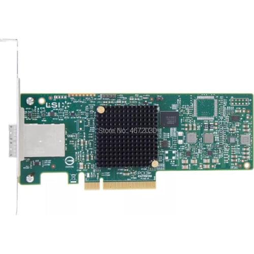 New Broadcom Avago LSI SAS 9300-8E 8 port Host Bus Adapter SFF8644 NO cache HBA PCI-E3.0 x8 Controller Card