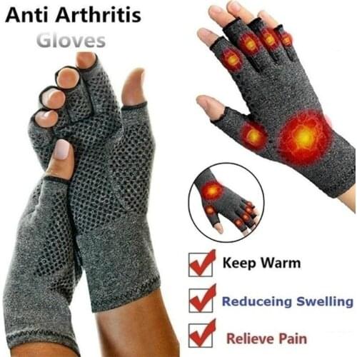 Arthritis Compression Gloves Hand Finger Carpal Tunnel Pain Relief Support Brace Women Men Therapy Wristband Winter Warm 2021new