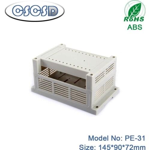 1pcs/lot 145*90*72mm CSCSD plastic box enclosure din rail electrical project box electrical switch boxes