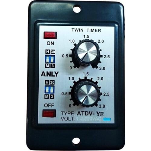 220V ANLY ATDV-YE multi-stage double-tuned time-limiting relay double delay relay