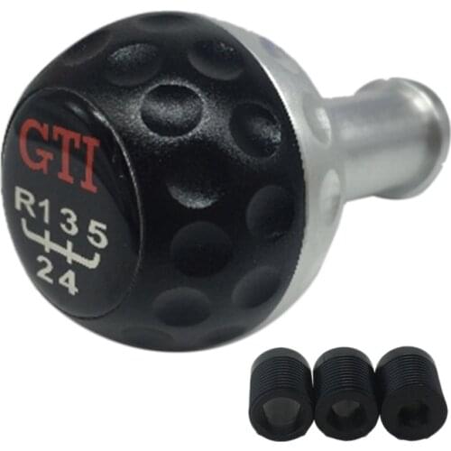 Shift Knob Universal Aluminum 5 6 Speed Car Manual Shift Lever Car Gear Shift Knob for Volkswagen Golf GTI Gear Shifter