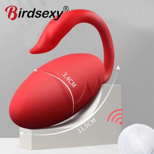 Silicone Jump Eggs Vibrator for Women 7 Speed Wireless Remote Control vibrators USB Rechargeable Massage Ball Adult Sex Toys