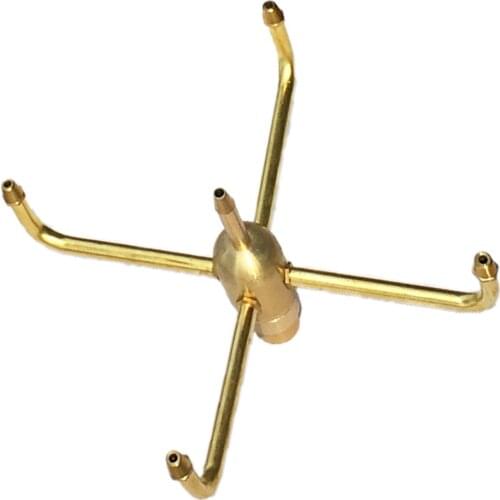 1-inch DN25 High quality brass rotary fountain nozzle landscape fountain nozzle thickening rotary nozzle