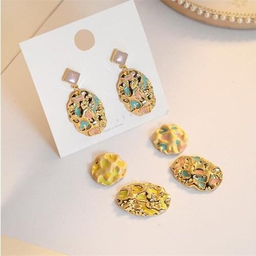 20pcs/lot New Geometric Oval Charms Connectors For DIY Fashion Earrings Hangings Pendant ornament accessories jewelry making