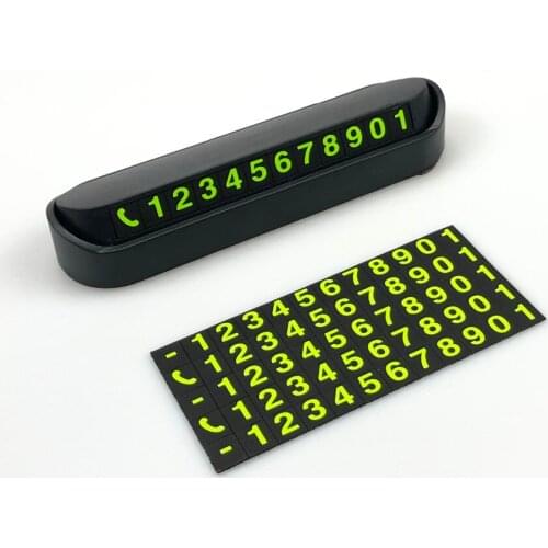 Car Temporary Parking phone Card For Maserati GranTurismo Ghibli Levante Quattroporte GranCabrio Alfieri