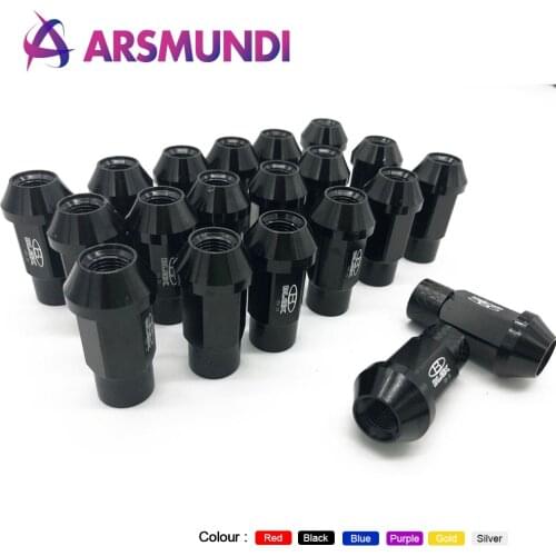 Bl 7075 Aluminum Lug Nuts 50mm (20Pcs/Set) for honda mazda 12x1.5/12x1.25