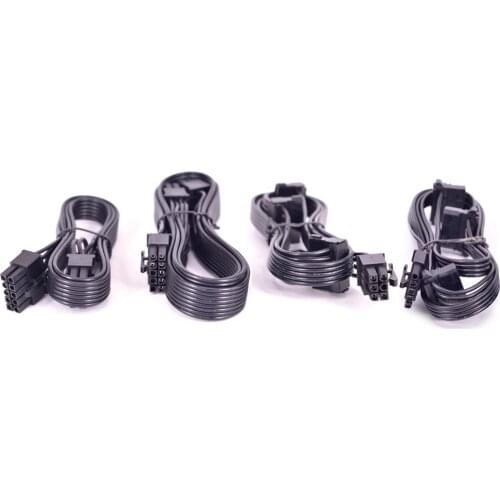 For Antec HCG-520M HCG-620M PCI-e 8Pin 6+2 Pin 5 Pin Peripheral 4 Pin SATA Power Supply Cable