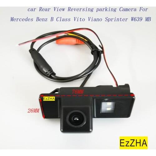 EzZHA car Rear View Reversing parking Camera For Mercedes Benz B Class Vito Viano Sprinter W639 MB