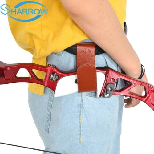 1Set Archery Arrow Pocket Pouch Quiver+ Archery Bow Waist Sling Waist Stick Sling Outdoor Hunting Shooting Accessories