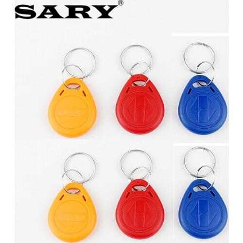 RFID 125khz access control key TK4100 chip tag card EM4100 induction access control card cannot be rewritten