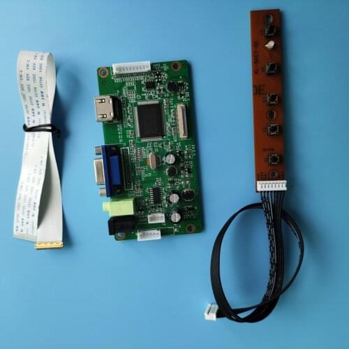 Kit for LP173WF4-SPF4/LP173WF4-SPF2 1920x1080 30pin DRIVER LED LCD HDMI VGA SCREEN EDP panel display Controller board