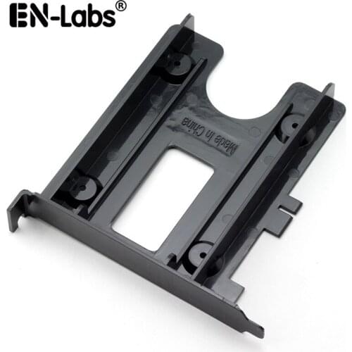PCI Slot 2.5" SSD Bracket Adapter,2.5-inch HDD Hard Disk Drive to PC Case Chassis Rear PCIe Express Cover Mounting Plastic