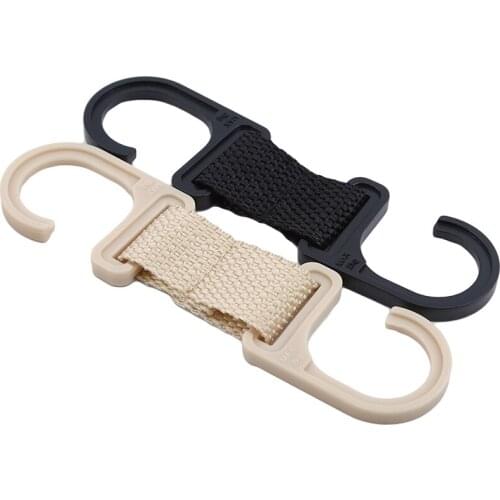 Outdoor Molle Double Point Triangle Multifunctional Carabiner Belt Clip Climbing Carabiner Buckle Tactical Bag Hook