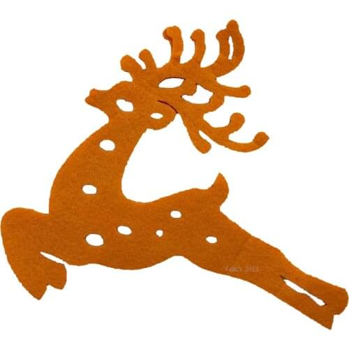 2021 New Sika deer Cutting Dies Wooden Knife Die Compatible With Most Manual Die Cut Cutters