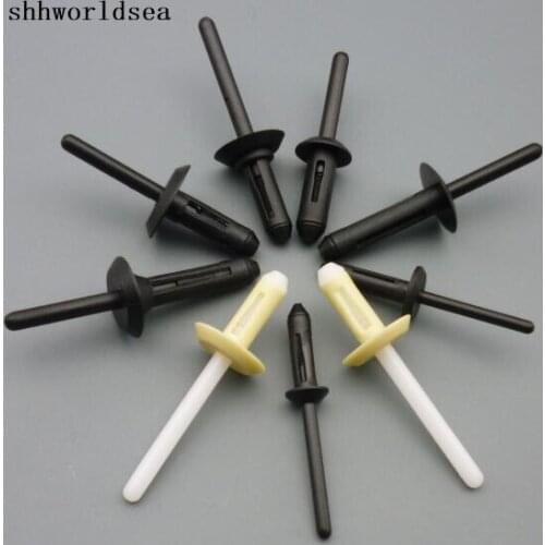 Shhworldsea 100pcs auto clip retainer rivet blind rivet for chry for nissan