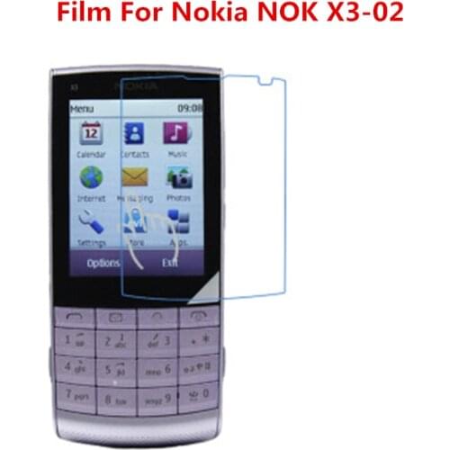 1/2/5/10 Pcs Ultra Thin Clear HD LCD Screen Protector Film With Cleaning Cloth Film For Nokia NOK X3-02