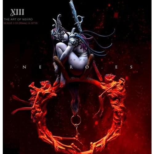 1/20 Resin Kits Figure model colorless and self-assembled A-19718