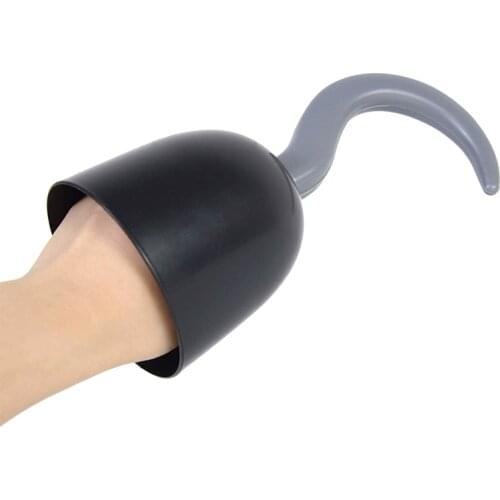 1pc Halloween Decor Pirate Costume Props Plastic Pirate Hook For Kids Masquerade Festival Carnival Party Decoration Children Toy