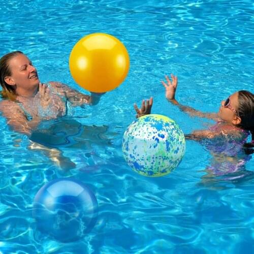 9 Inches Pool Toys Ball Colorful Underwater Pool Game Float Water Balloons For Teens Adults Summer Beach Water Game Passing Ball