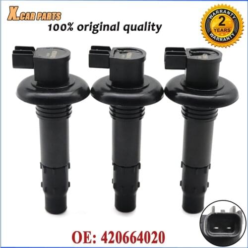 420664020 Ignition Coil Stick For SeaDoo GTIStick GTX RXT RXP GTS WAKE 4-TEC-4TEC 420-664-020 290664020 296000307