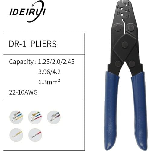 Automotive Crimp Wire Terminals Crimp Plier DR-1 For 22-10 AWG Crimping Tool