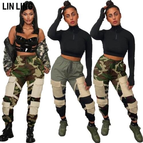 Women New Sports Drawstring Foot Trousers Loose Elastic Waist Overalls Fast Dry Running Pants