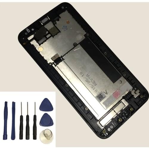 For ASUS Zenfone 2 ZE551ML Z00AD Z00ADB Z00ADA Touch Screen + LCD Display Monitor Panel Module Assembly With Frame + Free Tools