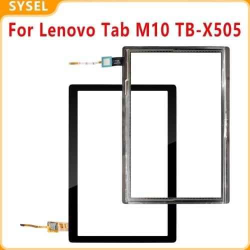 For Lenovo Tab M10 TB-X505 TB-X505F TB-X505L TB-X505X Front Panel Touch Screen Digitizer Glass
