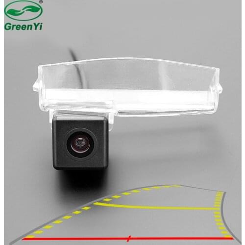 Intelligent Dynamic Trajectory Parking Line Car Rear View Reverse Backup Camera For Mazda 2 Mazda 3 Mazda3 Sport 2004-2013