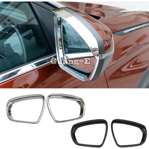 For Peugeot 3008 GT 3008GT 4008 3016 2017 2018 2019 2020 Rear Rearview Glass Mirror Trim Rain Shield Sun Visor Shade Eyebrow