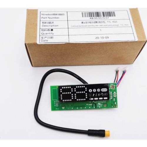 Forehead Dashboard assembly for Ninebot Air T15 KickScooter Electric Scooter Accessories Skateboard Display Parts