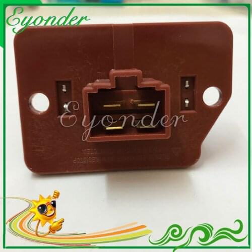 New Heater Blower Motor Heating Fan Resistor Regulator for Nissan Micra SENTRA FRONTIER XTERRA Terrano R20 271508B700 271502M105