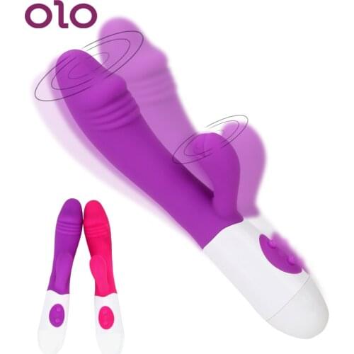 OLO Clitoris Stimulator Female Masturbation AV Stick Vibrator 7 Speed G-Spot Vibrator Wand Vaginal Clitoral massager