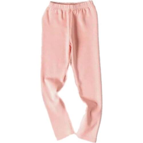 New Toddler Cotton Pants Boys Girls Solid Color Spring Leggings Trousers Kids 2-7 Years High Quality Clothes Infants Costume