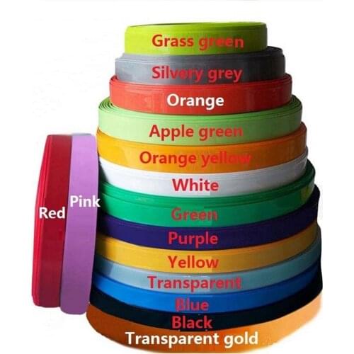 PVC Heat Shrink Tubing Width 23mm Diameter 14.5mm (for 5#AA Batteries Wrap) -3/5/10 Meters