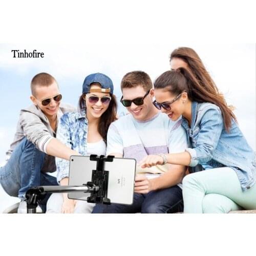 Tinhofire Rotating Flexible Bedside ABS & Aluminum 1050MM table Tablet PC holder stand mount bracket for 4-10.5 inch Ipad Tablet