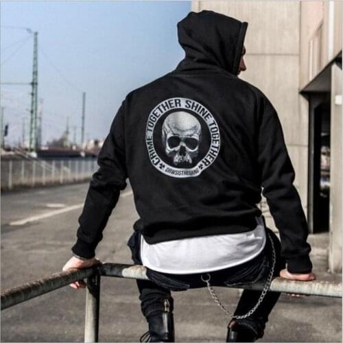 Hot 2019 New Letter Print Sweatshirt Men Hoodies Fashion Solid Hoody Mens Pullover Mens Tracksuits Male Hoodie Coats