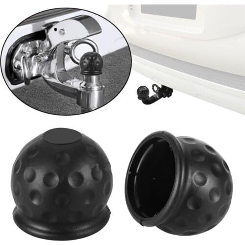 Universal 50mm Tow Bar Ball Cover Cap Ball hood for Trailer Protect car accessories repair tool Rubber acid alkali resistance